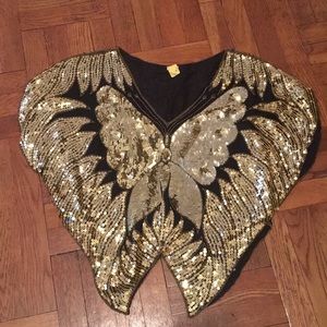 Sequins Crop top
